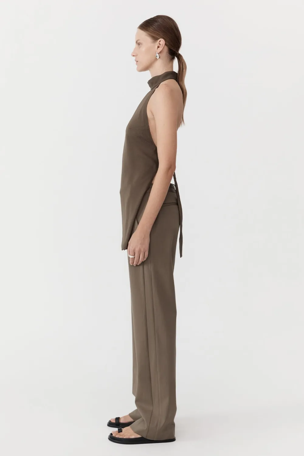 High Neck Tunic -|St. Agni Clearance