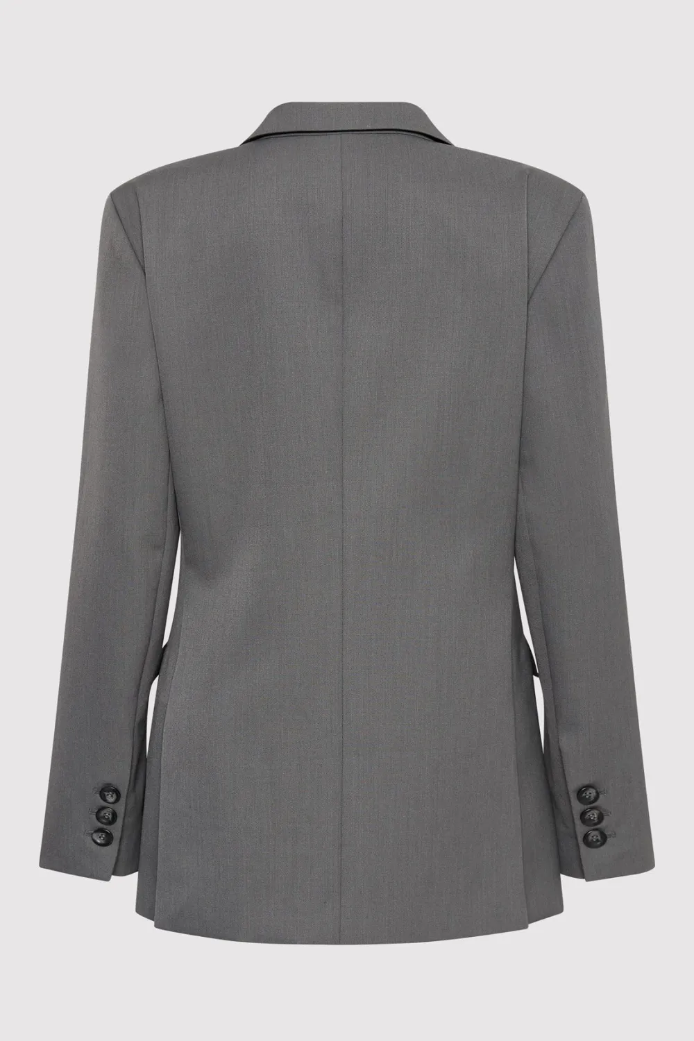 Homme Belted Blazer - Pewter Grey|St. Agni Online