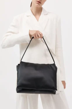 Large Soft Pillow Bag - Black|St. Agni Cheap