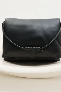 Large Soft Pillow Bag - Black|St. Agni Cheap
