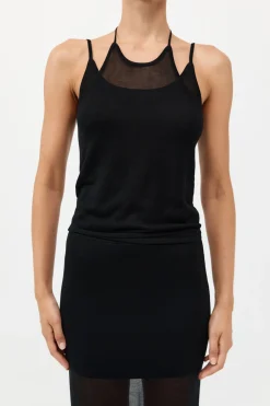 Layered Halter Tank -|St. Agni Sale