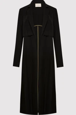 Layered Summer Trench - Black|St. Agni Shop