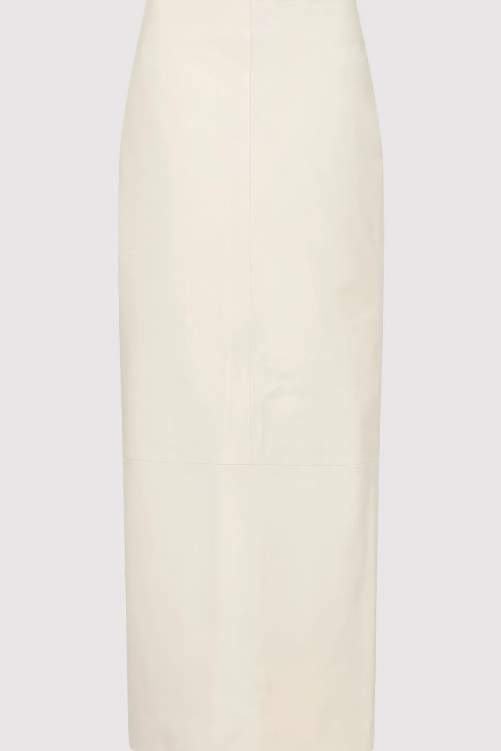 Leather Column Skirt -|St. Agni Store