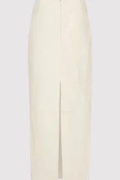 Leather Column Skirt -|St. Agni Store