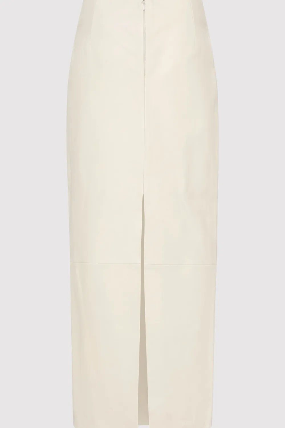 Leather Column Skirt -|St. Agni Store