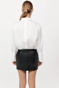 Leather Mini Skirt -|St. Agni Clearance