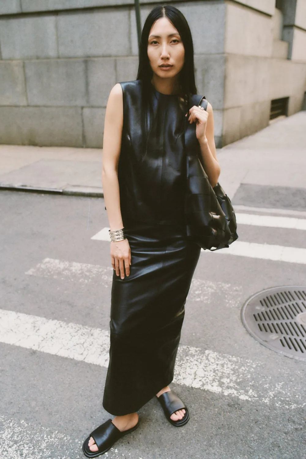 Leather Top -|St. Agni Discount