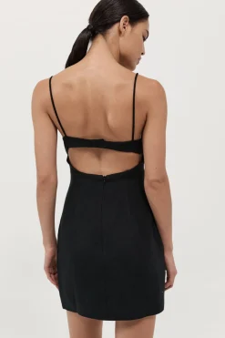 Linen Bra Mini Dress -|St. Agni Flash Sale