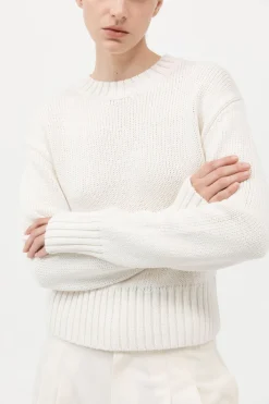 Linen Silk Blend Jumper -|St. Agni Outlet