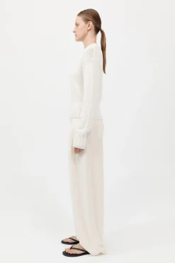 Linen Silk Blend Jumper -|St. Agni Outlet
