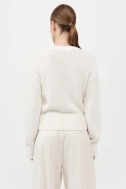 Linen Silk Blend Jumper -|St. Agni Outlet