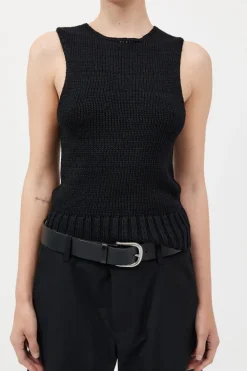 Linen Silk Blend Tank -|St. Agni Cheap