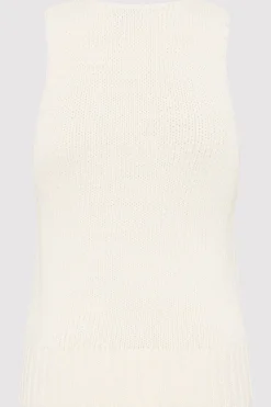Linen Silk Blend Tank -|St. Agni Clearance