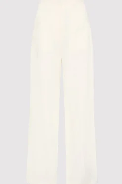 Linen Wide Leg Pants -|St. Agni Outlet