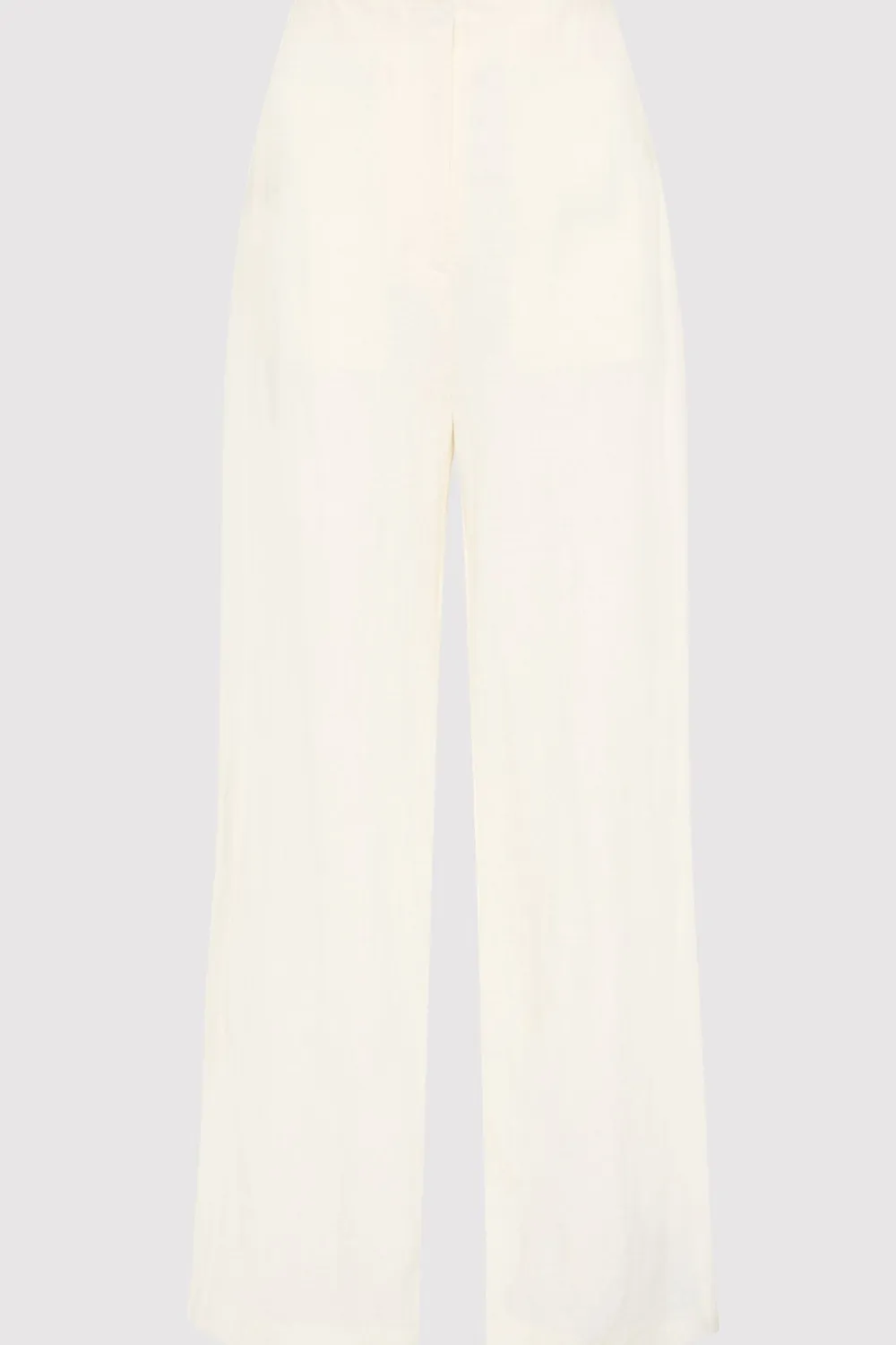 Linen Wide Leg Pants -|St. Agni Outlet