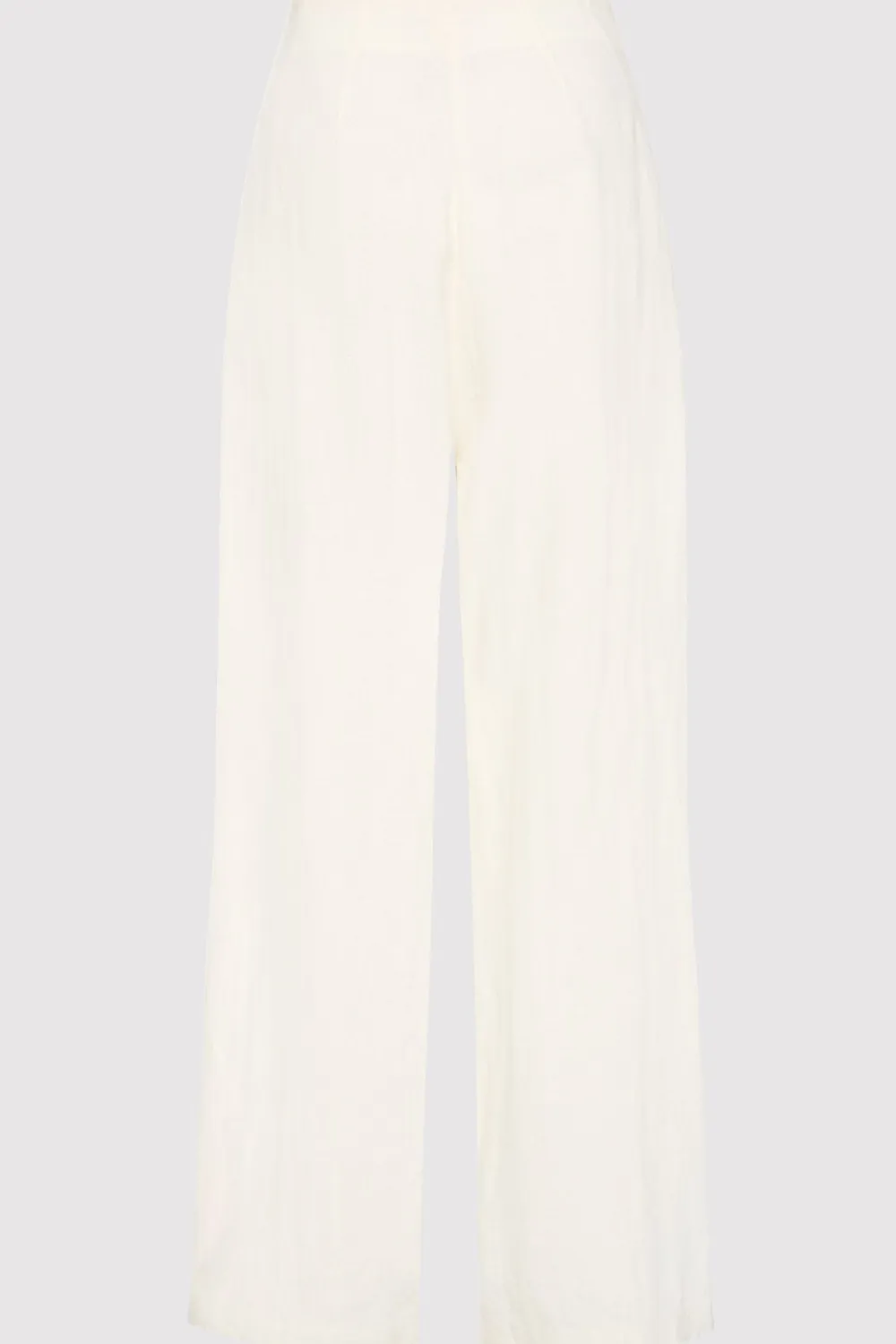 Linen Wide Leg Pants -|St. Agni Outlet