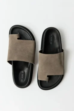 Loe Suede Slide -|St. Agni Outlet