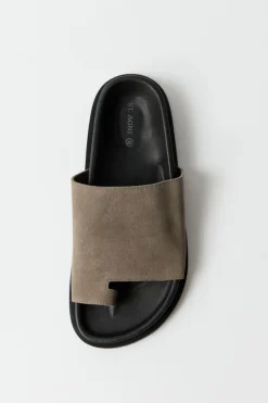 Loe Suede Slide -|St. Agni Outlet