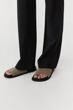 Loe Suede Slide -|St. Agni Outlet