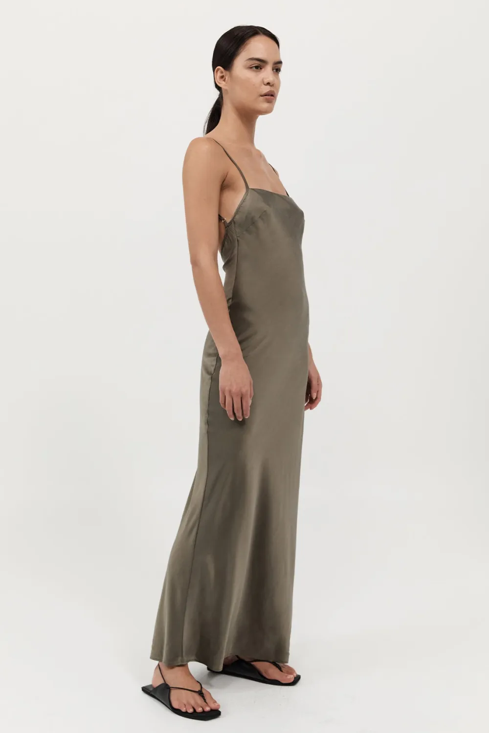 Low Back Slip Dress -|St. Agni Hot