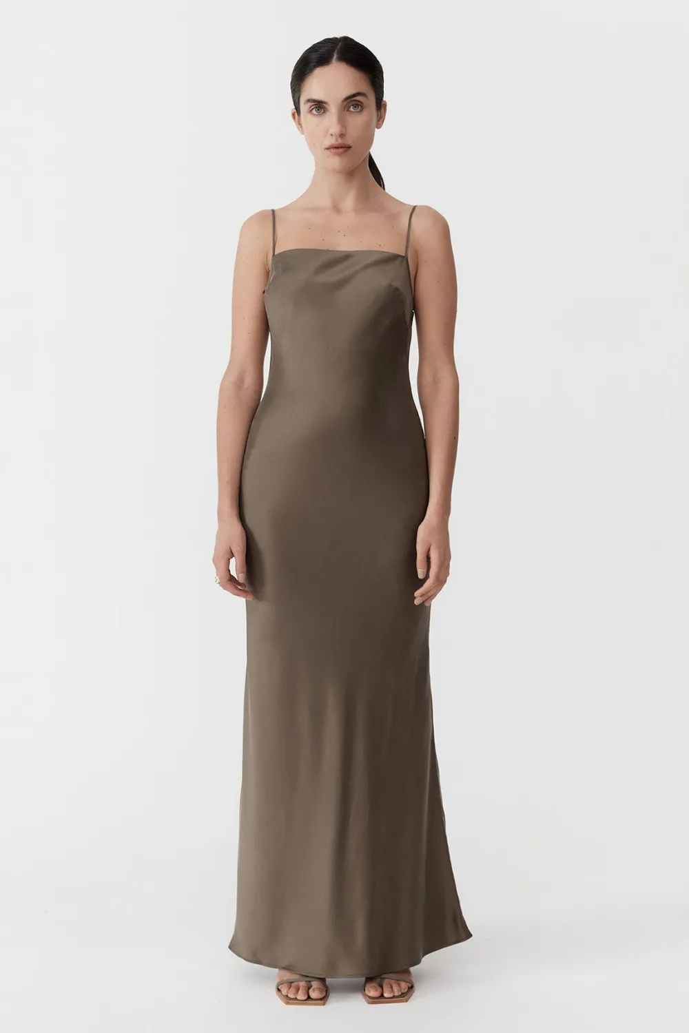 Low Back Slip Dress -|St. Agni Hot