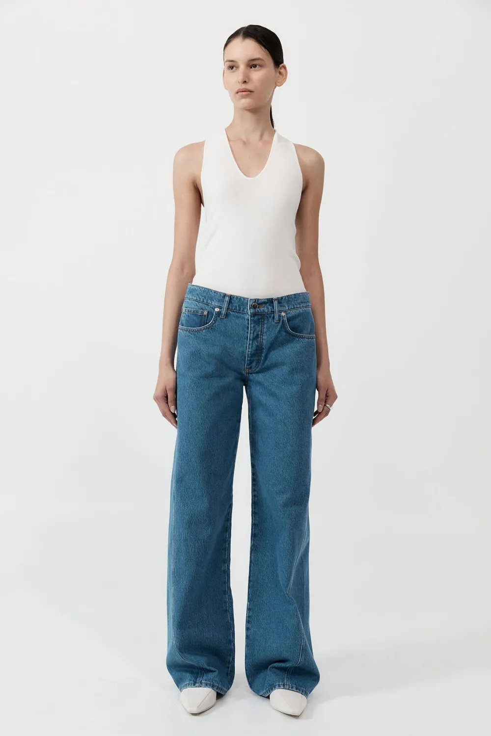 Low Rise Jeans -|St. Agni Online