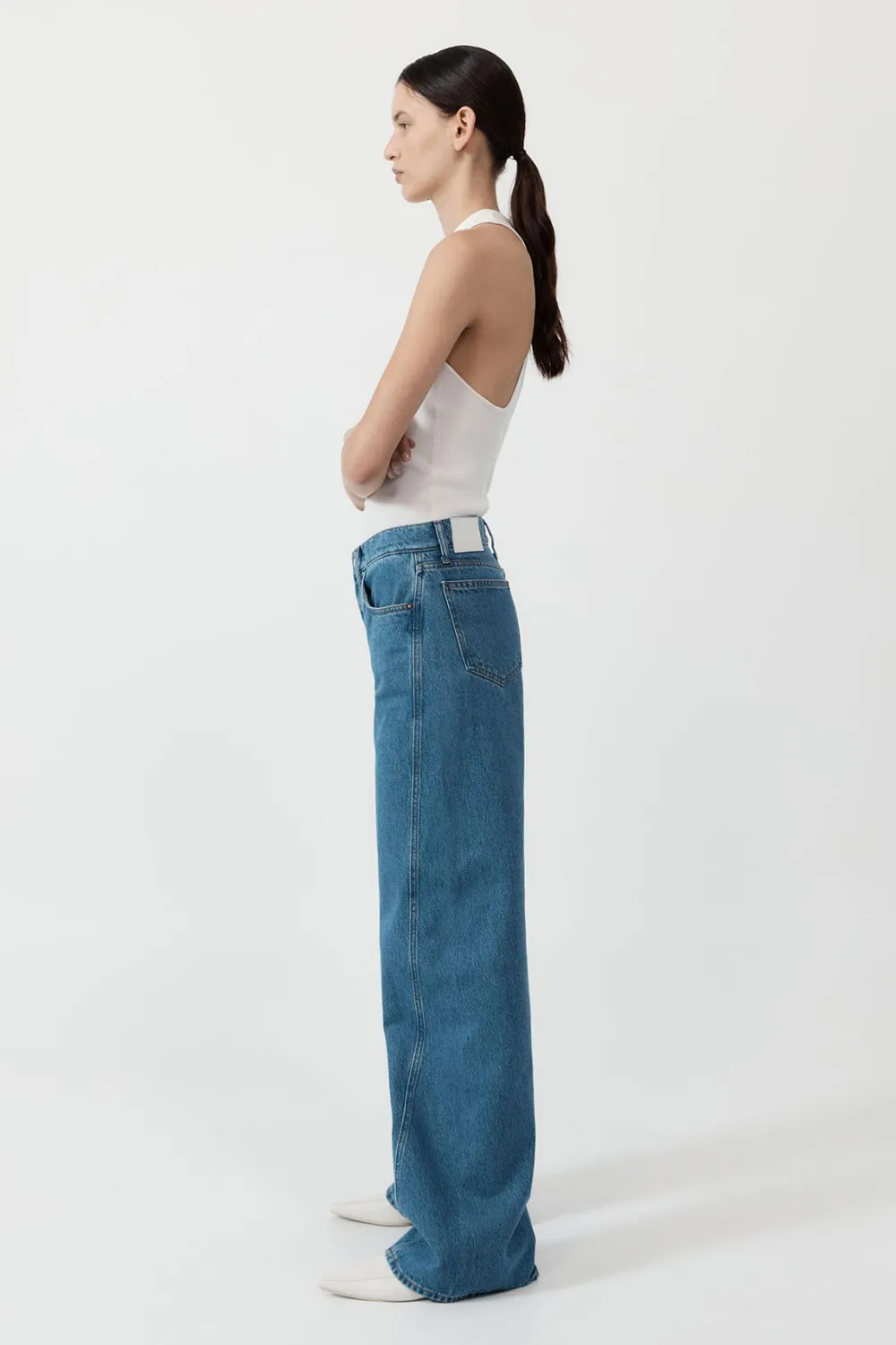 Low Rise Jeans -|St. Agni Online