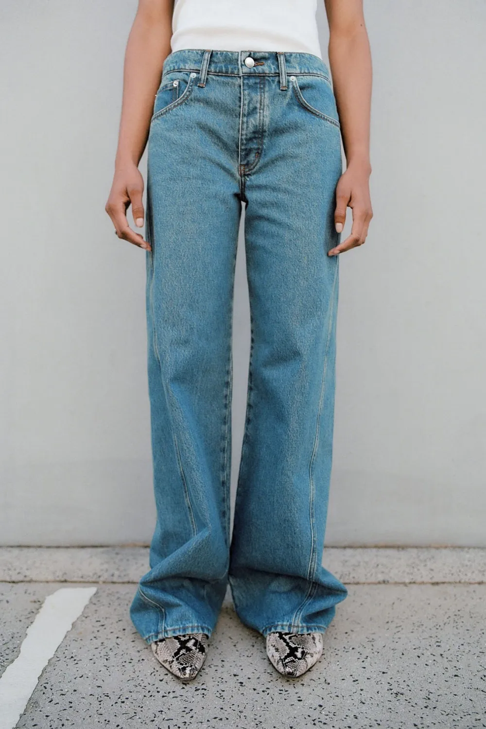 Low Rise Jeans -|St. Agni Online