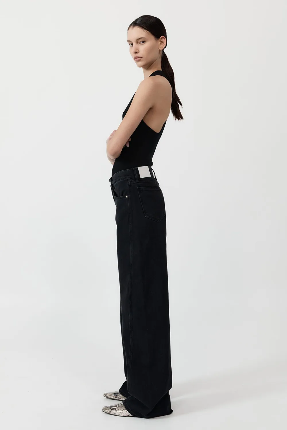 Low Rise Jeans -|St. Agni Hot