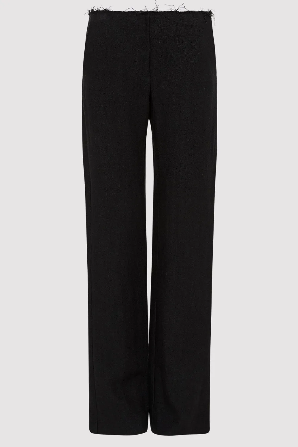 Low Waist Raw Edge Pants -|St. Agni Best Sale