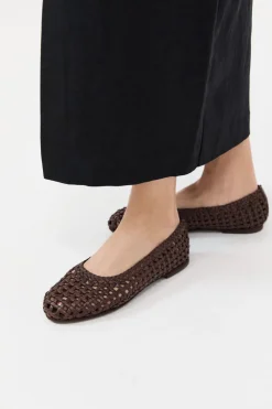 Macrame Mesh Ballet Flats -|St. Agni Store