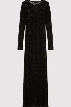 Mesh Long Sleeve Dress -|St. Agni Shop