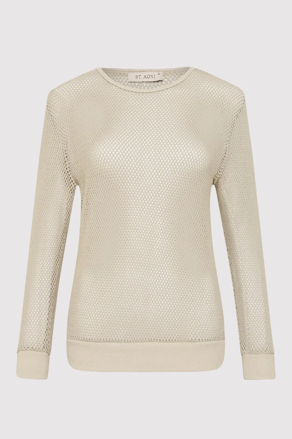 Mesh Long Sleeve Top -|St. Agni Store