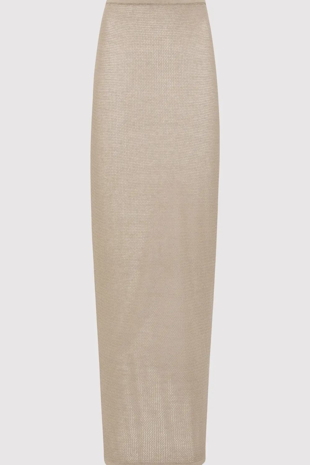 Mesh Maxi Skirt - Fog|St. Agni Online
