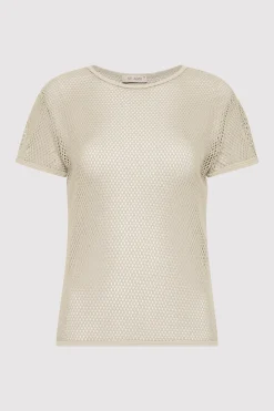 Mesh Short Sleeve Tee -|St. Agni Hot