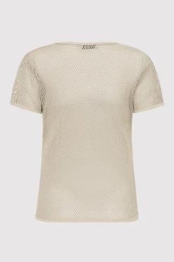 Mesh Short Sleeve Tee -|St. Agni Hot