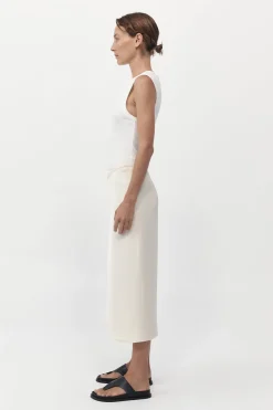 Midi Wrap Skirt -|St. Agni Best