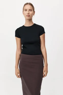 Minimal Column Skirt -|St. Agni Cheap