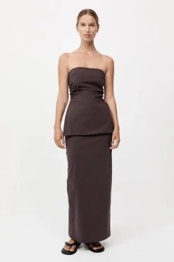Minimal Column Skirt -|St. Agni Cheap