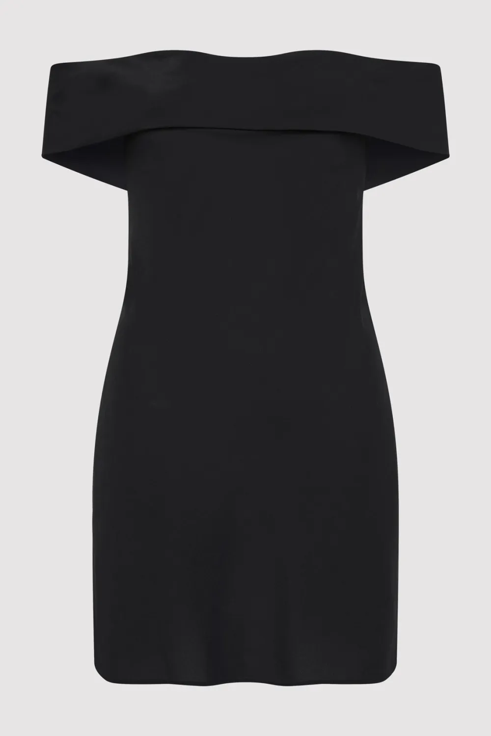 Off Shoulder Mini Dress - Black|St. Agni Sale