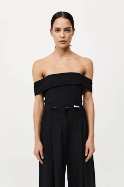 Off Shoulder Top - Black|St. Agni Store