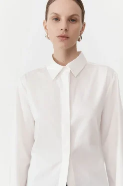 Open Back Shirt - White|St. Agni Store
