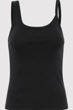 Organic Cotton Asymm Tank -|St. Agni Clearance