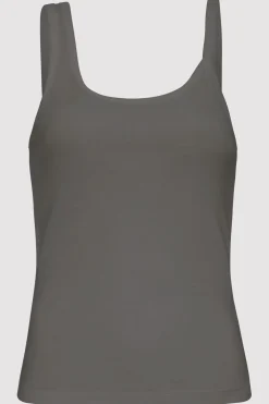 Organic Cotton Asymm Tank -|St. Agni Cheap