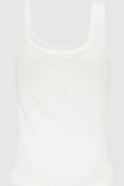Organic Cotton Asymm Tank -|St. Agni Cheap
