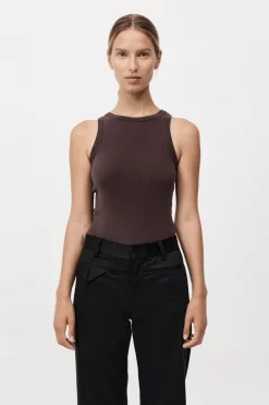 Organic Cotton Bateau Tank -|St. Agni Discount