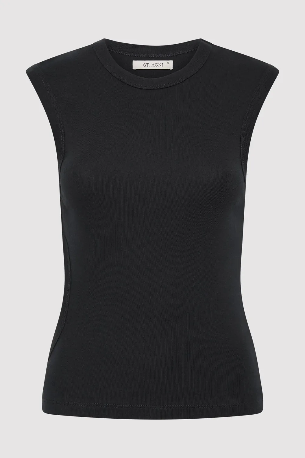 Organic Cotton Cut Out Tank -|St. Agni Best Sale