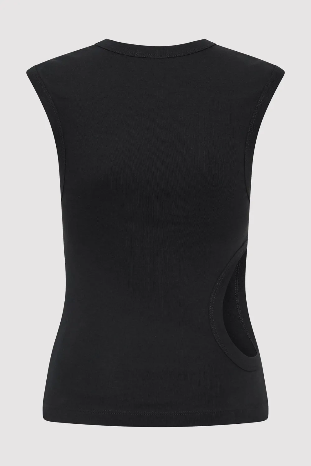 Organic Cotton Cut Out Tank -|St. Agni Best Sale