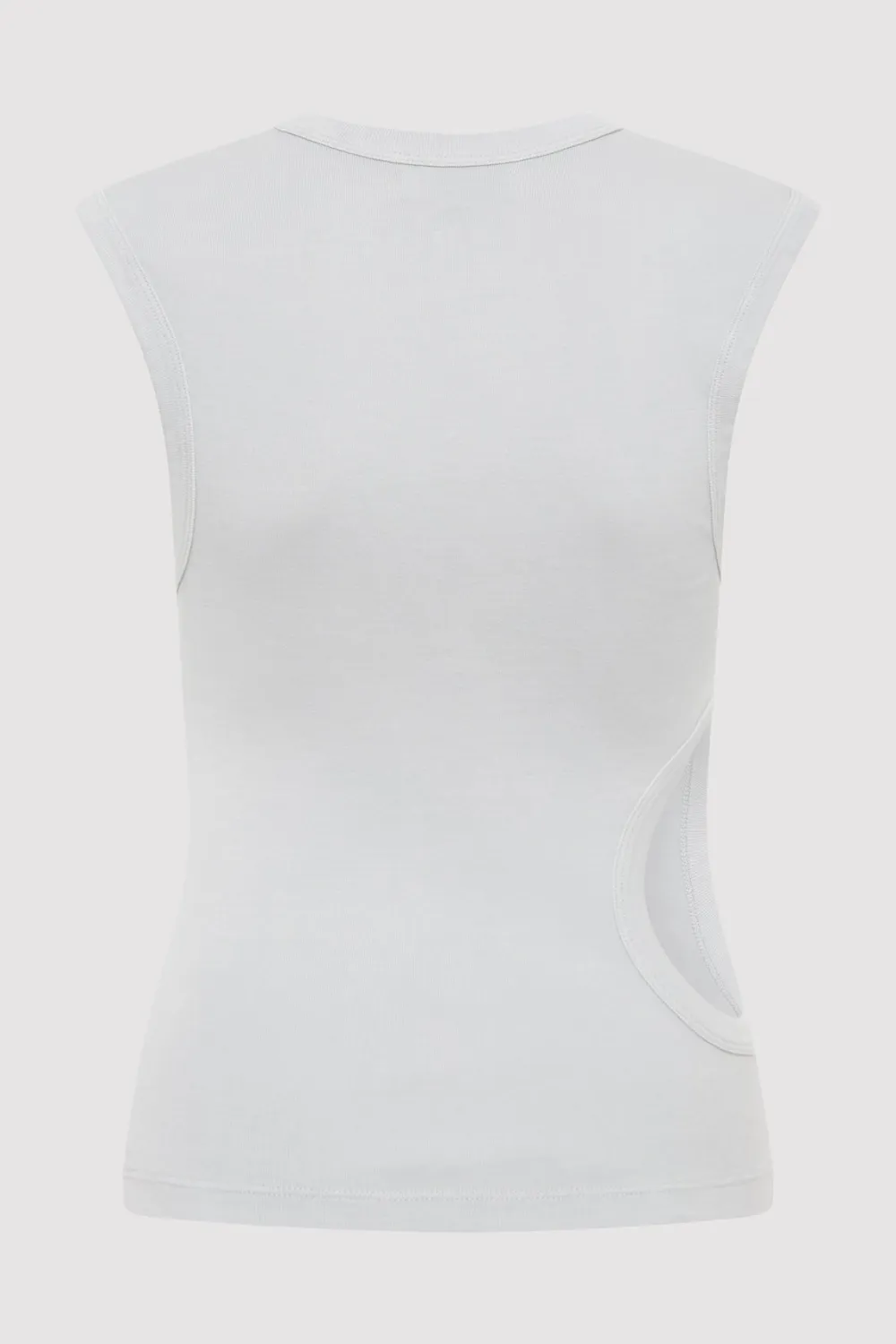 Organic Cotton Cut Out Tank -|St. Agni Discount