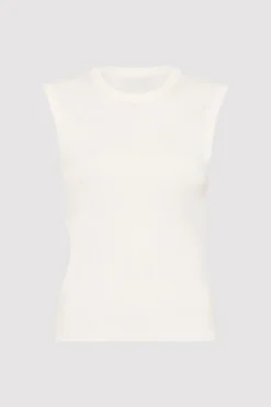 Organic Cotton Cut Out Tank -|St. Agni Sale